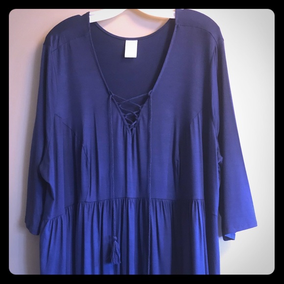 Terra & Sky Tops - NWOT Terra Sky Babydoll Tee, 3x